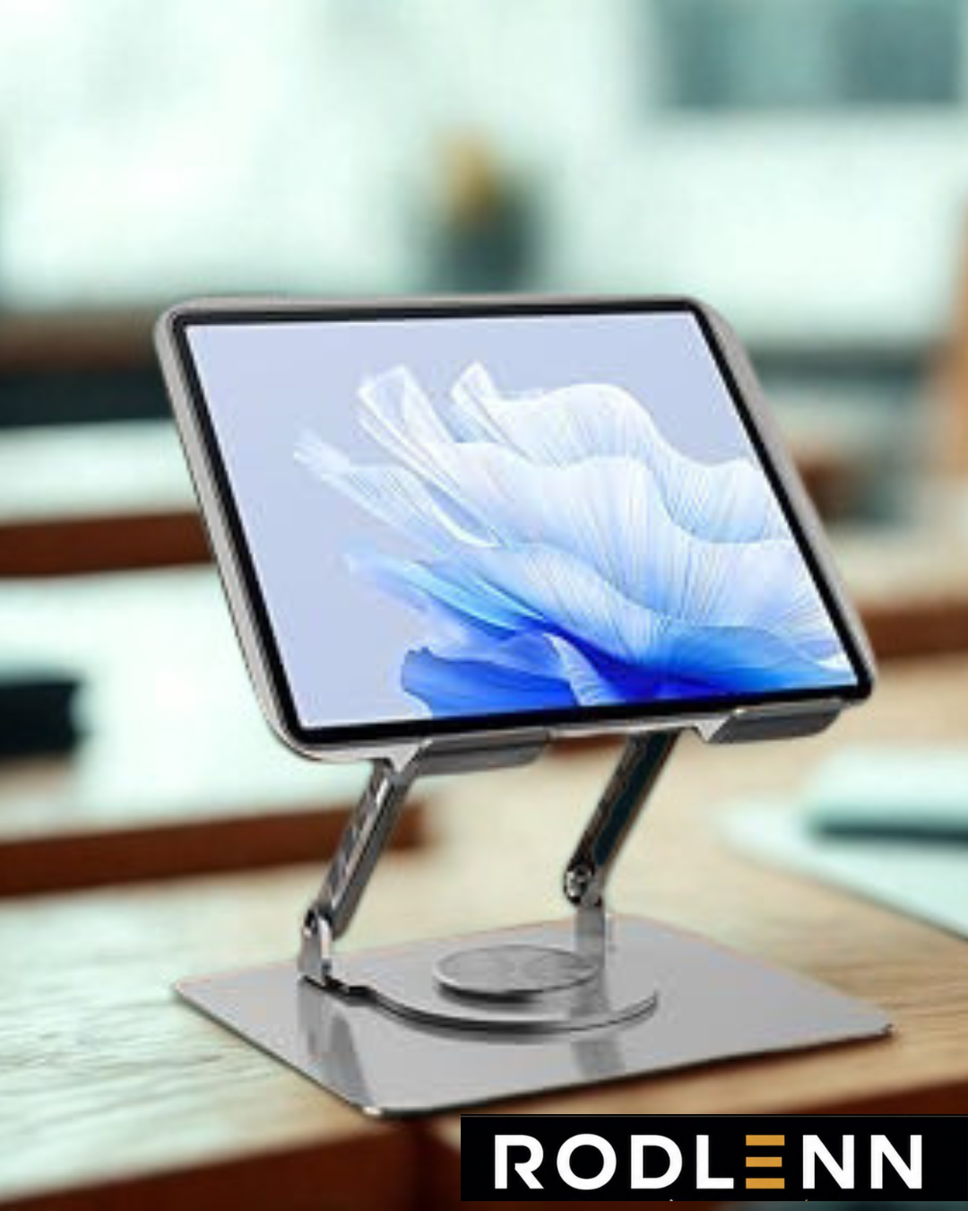 Soporte para Portátil con Doble Ventilador LED Ajustable de Aluminio