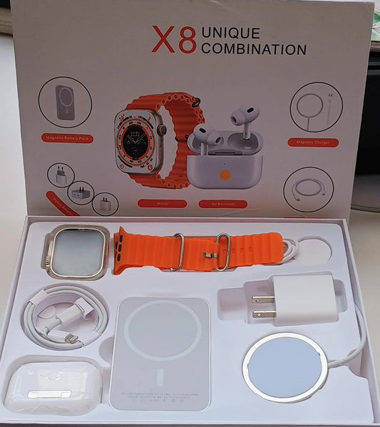 Combo Reloj Inteligente X8